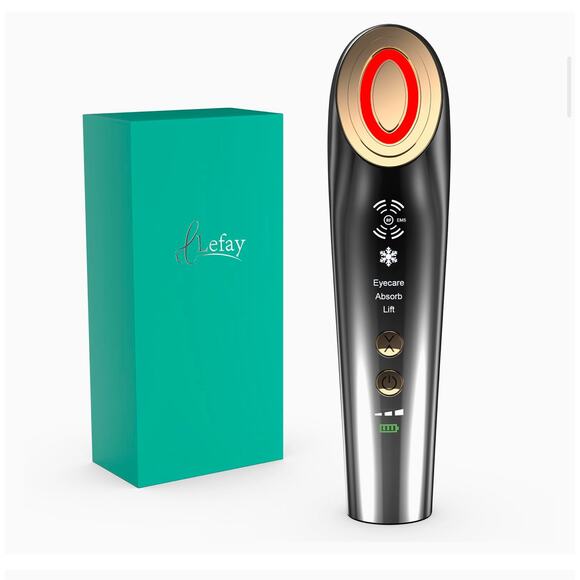 LEFAY Gray Radio Frequency Facial Skin Tightening Machine 5-in-1 at-Home Use - Picture 1 of 12